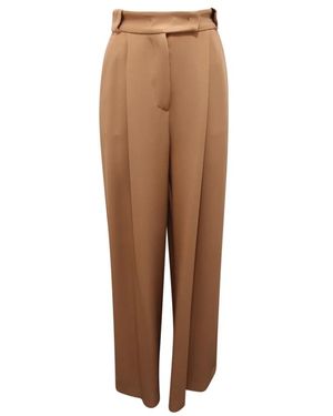 MVP WARDROBE Italienische Wollhose Kamelmodell - Braun