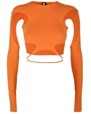 ANDREA ADAMO Jersey Sculpting Shapewear - Orange