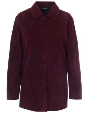 Max Mara Jassen ,Rood ,Licht Jack - Paars