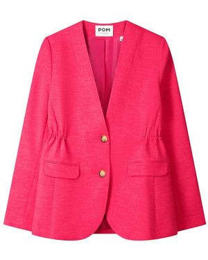 Pom Blazer - Roze