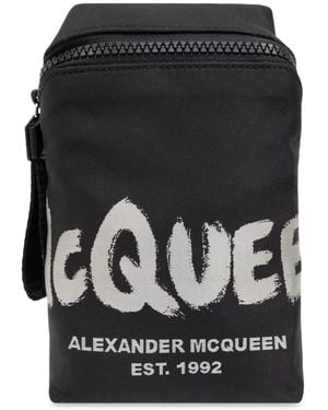 McQueen Cross Body Messenger - Black