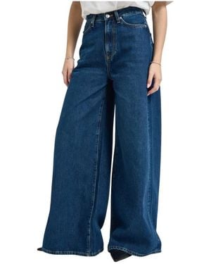 Roy Rogers Wide Jeans - Azul