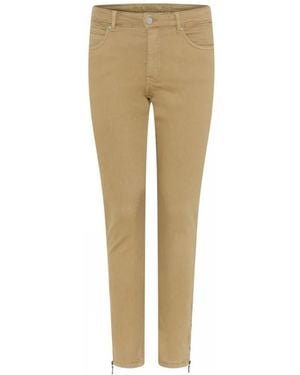 Cro Skinny Trousers - Natural