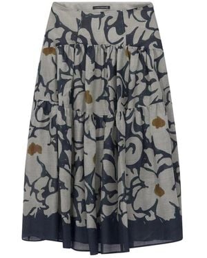 Luisa Cerano Midi Skirts - Grey