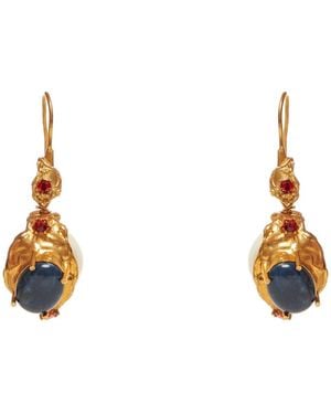 Marni Earrings - Blue