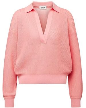 DRYKORN V-Neck Knitwear - Rose