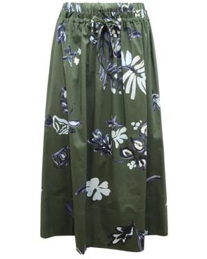 Marella Midi Skirts - Verde