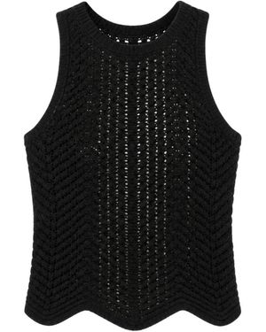 Akep Round-Neck Knitwear - Negro