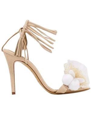 Alameda Turquesa High Heel Sandals - Metallic
