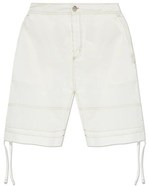 Ami Paris Casual Shorts - White