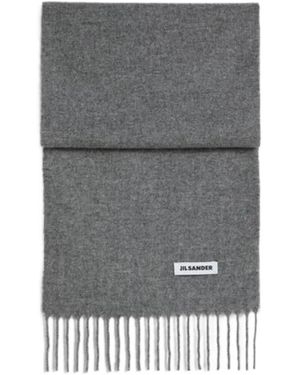 Jil Sander Winter Scarves - Gris