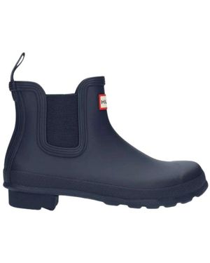 HUNTER Rain Boots - Bleu