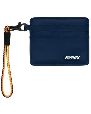 K-Way Wallets & Cardholders - Blu