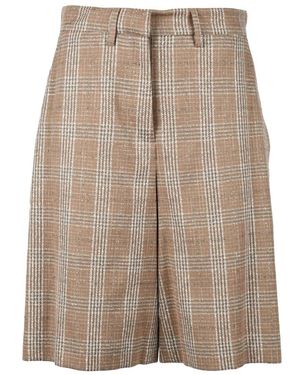 Ballantyne Stylische Bermuda-Shorts Aus Baumwollmischung - Natur