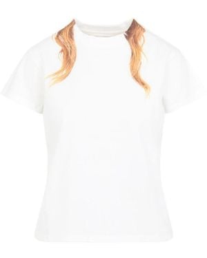 MM6 by Maison Margiela T-Shirts - White