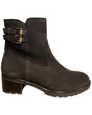 Gabor Heeled Boots - Marron