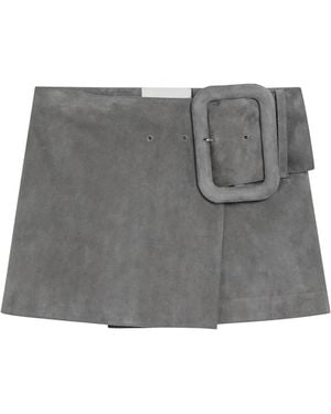 Ami Paris Short Skirts - Gray