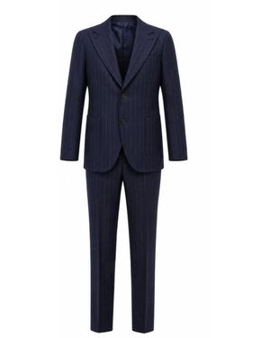 Franzese Collection Single Breasted Suits - Blue