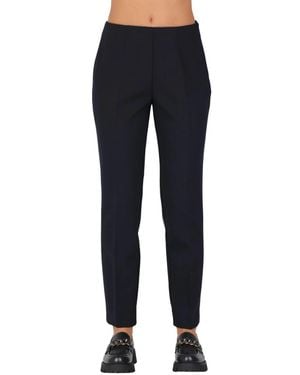 ROSSO35 Slim-Fit Trousers - Blauw