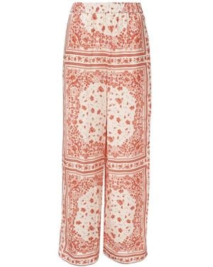 Fendi Wide Trousers - Pink
