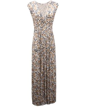 Kangra Kleedjes ,Veelkleurig ,Viscose Jurk Met Print - Meerkleurig