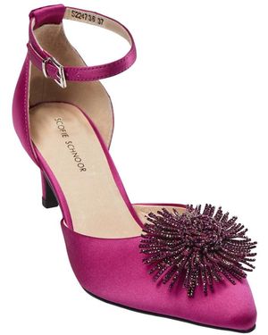 Sofie Schnoor Schoenen ,Roze ,Stilettohakken Met Mica-Detail - Paars