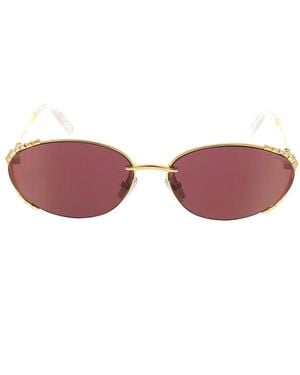 BVLGARI Accessoires ,Geel ,Zonnebrillen - Paars