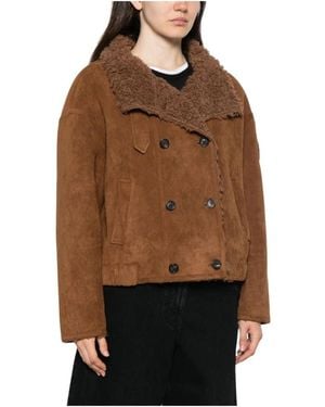 Ermanno Scervino Light Jackets - Marrón