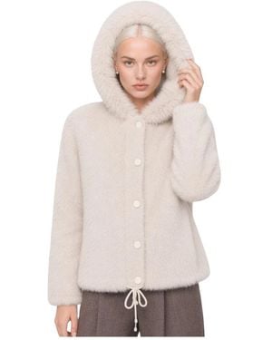 Kocca Faux Fur & Shearling Jackets - Neutro