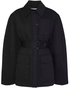 Jacquemus 'Le Blouson Bari' Jacket - Black