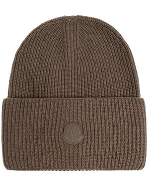 Moncler Beanies - Marrone