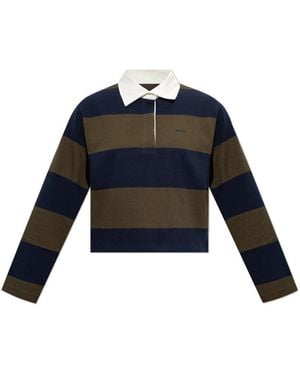 A.P.C. Lange Mouwen Poloshirt - Blauw