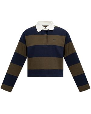 A.P.C. Lange Mouwen Poloshirt - Blauw