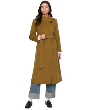 Kocca Belted Coats - Métallisé