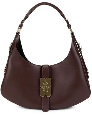 Ganni Shoulder Bags - Marrón