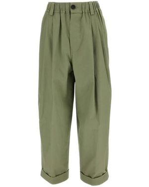 Marni Wide Trousers - Green