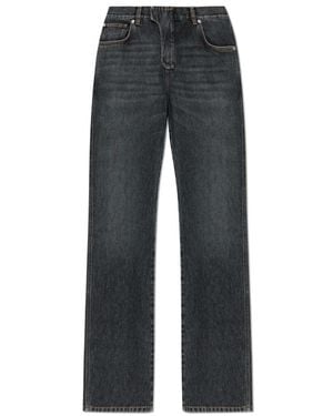 Balmain Straight Jeans - Gris