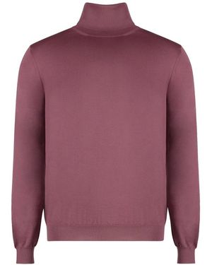 Malo Cashmere Knitwear - Purple