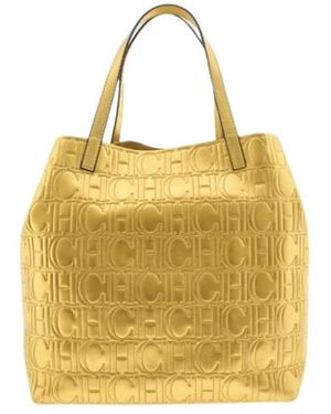 Carolina herrera yellow bag new arrivals