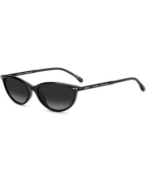 Isabel Marant Cat-Eye Acetate Zonnebril - Zwart