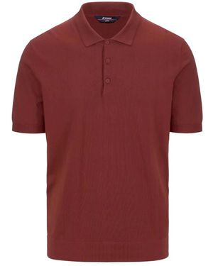 K-Way Polo Shirts - Red