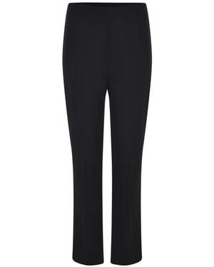 Alberta Ferretti Slim-Fit Pantalon - Zwart