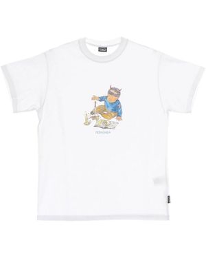 Propaganda Weißes Herren Tee Kurzarm
