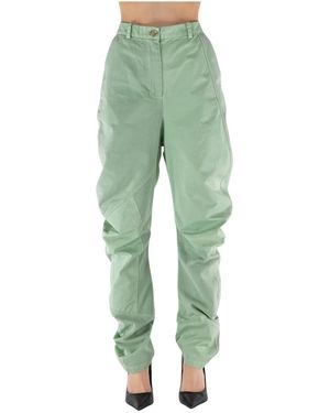 JW Anderson Twisted Broeken, Stijlvol En Trendy - Groen