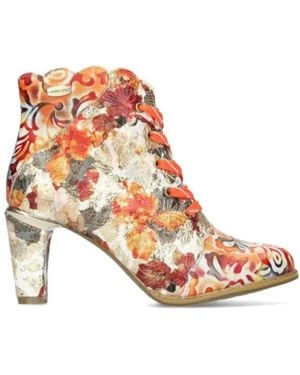Laura Vita Heeled Boots - Pink
