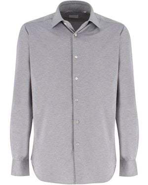 Xacus Elegantes formales hemd mit japanischer technologie - Grau