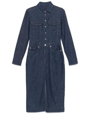 7 For All Mankind Shirt Dresses - Azul