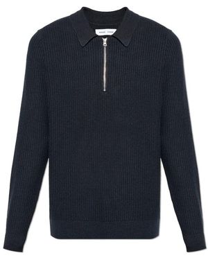 Samsøe & Samsøe Sweater Sadem - Blau