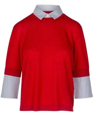 Semicouture Polo Shirts - Rood