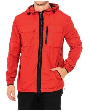 Superdry Rain Jackets - Red
